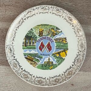 Vintage Tennessee Decor Display Plate